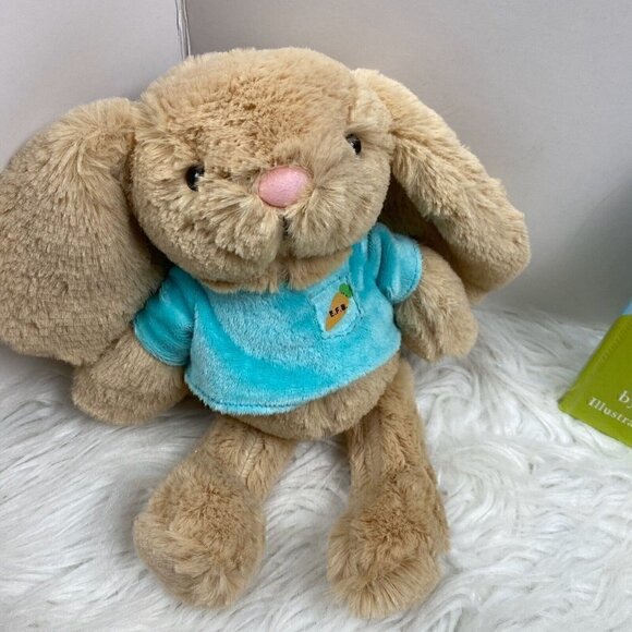 NEW Easter Funny Bunny Book Stuffed Bunny Set By Kate Palazzolo Easter - Picture 3 of 9